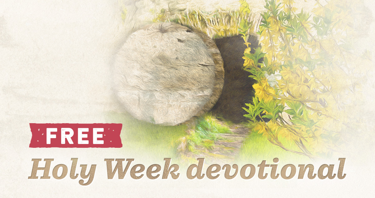 Holy Week Devotional PDF booklet